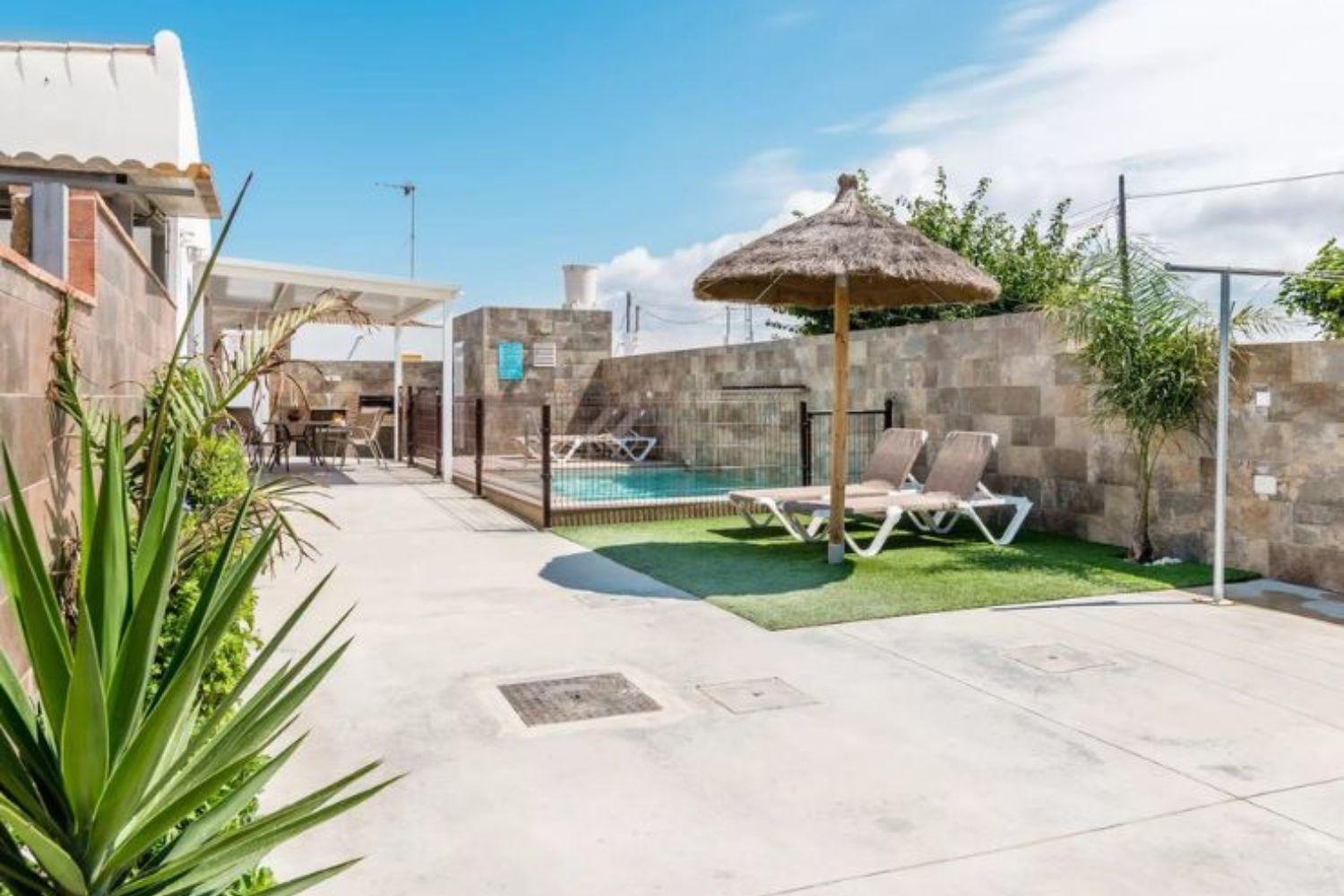 Villa Nueva Cascada - Casa Rustica "Tu Casa En Conil" Conil De La Frontera Buitenkant foto
